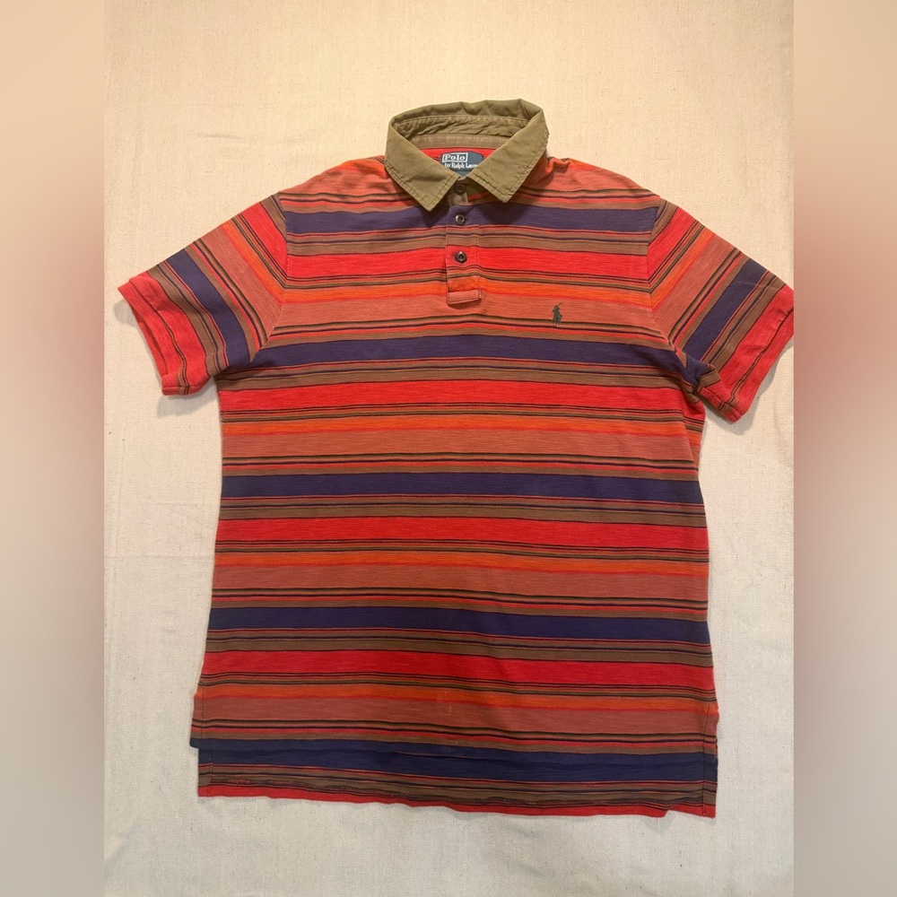 Vintage Polo Ralph Lauren Aztec Native Southwestern Navajo Blanket Shirt XL